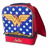 Personalized Licensed Lunch Bag (Wonder Woman with Removable Cape)