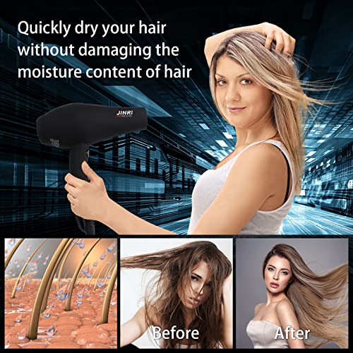 Professional Salon Grade Hair Dryer 1875W, Powerful Fast Drying Pro