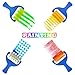 Dreampark Art Smock for Kids, Children Art Aprons - Paint Brushes - Color Palette for Toddler Painting Art and Craft Supplies (15 Pack) Waterproof Long Sleeve 3 Roomy Pockets, Ages 2-6