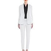 Marycrafts Women's Pant Suits Set – Professional Business Suiting Blazer and Pants 2 Piece Outfit