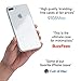 totallee iPhone 8 Plus Case, Thinnest Cover Premium Ultra Thin Light Slim Minimal Anti-Scratch Protective TPU - for Apple iPhone 8 Plus The Scarf (Clear (Soft))