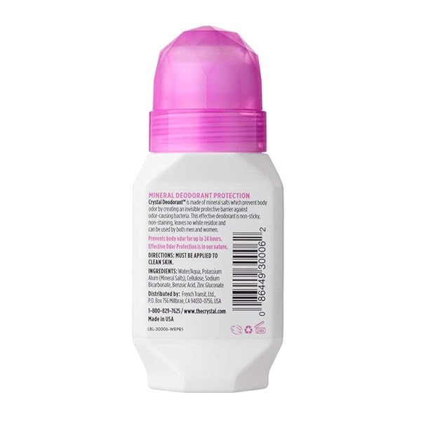 CRYSTAL DEODORANTS CRYSTL BODY,ROLL-ON DEOD, 2.25 FZ55