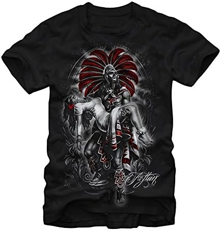Aztlan Moctezuma Mens M Graphic T Shirt - Aztlan Apparel