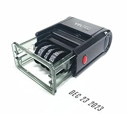 Self Inking Date Stamp with Month, Day, Year - Easy