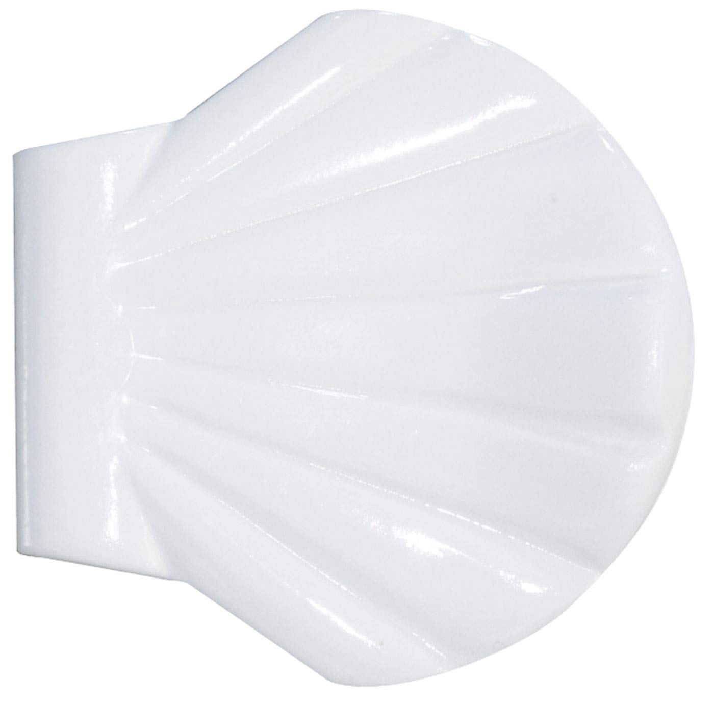 Spirella Plastic Shell Clips, White