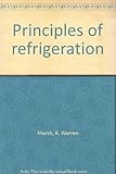 Hardcover Principles of refrigeration Book