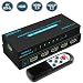 SGEYR 4K@60Hz 5x1 HDMI Switch HDMI Selector Switch 5 Port HDR IR Remote 4K HDMI Selector Box 5 in 1 Out Auto Switch HDMI Switcher 2.0 HDCP 2.2,Full HD/3D Compatible with /PS4/DVD//Xbox/Projector