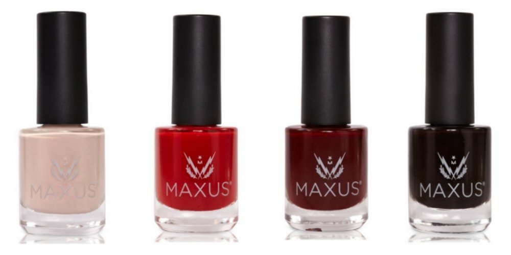 Maxus Nails Nail Polish Luxury Gift Set - Gel Like Finish, Super Fast Dry