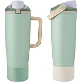 BKBY 2PCS Silicone Boot Compatible with Owala 30oz & 40oz FreeSip Sway Bottles & Tumblers, Protective Anti-Slip Bottom Cover Sleeve for Freesip Sway Tumbler