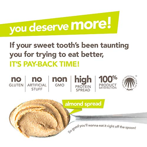 Nuts 'N More Almond Butter Spread, All Natural High Protein Nut Butter