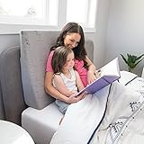 Linenspa Wedge Pillow with Removable Velour Cover