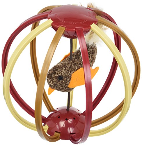 Petlinks Bird Cage Cat Toy Electronic Bird-Sound Chase Toy