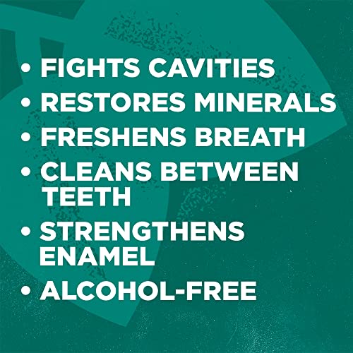 Tom's of Maine Whole Care Natural Fluoride Mouthwash, Fresh Mint, 16 oz