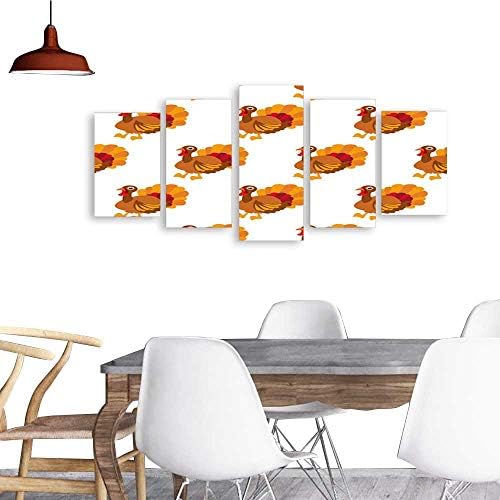UHOO Wulian Painting Art HouseholdThanksgiving Turkey pattern1. Wall Decor