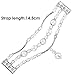 Simpeak Fashion Elastic Band Compatible with Fitbit Blaze Smartwatch Fitness, Large(7.28