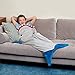 ALPHA Shark Blanket - Double Layer Premium Quality Version - Ultra Soft - Shark Sleeping Bag, Shark Tail Blankets