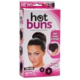 Hot Buns Simple Styling Solution for Dark Hair