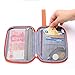 Travel Wallet & Passport Holder for Men Women,Welegant Multi-Purpose Document Organizer Case Long Pouch Handbag with Detachable Wrist Strap