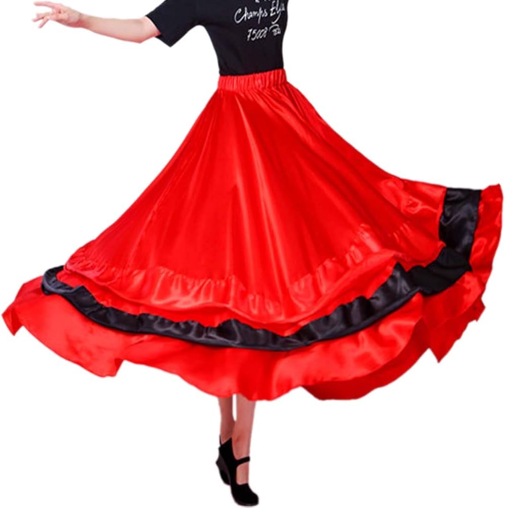red gypsy dress