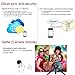 Njoiii Bluetooth Key, Phone, Anything Finder for Your Items with Replaceable Battery, White