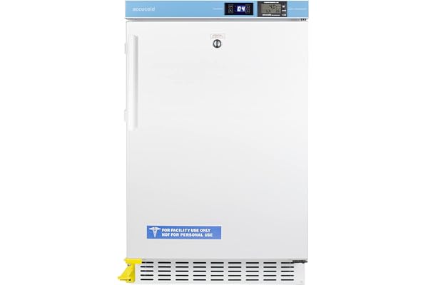 ACCUCOLD ACR45LCALSTO 20" Wide Built-In All-Refrigerator, ADA Compliant, 2.65 cu.ft Capacity, High/low temperature alarm, NIST Calibrated Temperature Display, Step-to-open Door Pedal