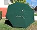 BELLRINO Replacement Umbrella Canopy for 9ft 8 Ribs GREEN (Canopy Only)