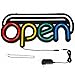 TORCHSTAR Open LED Neon Light Sign, 19.7 x 9.8 Inch, Ultra Bright Neon Multicolor Style, RGB Letter Window Displaying Light, Bar, Restaurant, Store, Salon, Gas Station, Motel, Door