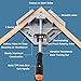 HYFAM Right Angle Clamp Corner Clamp 90 Degree Angle Corner Vise Jig for Woodworking Welding Doweling Aquarium Cabinet Frame Water Tank