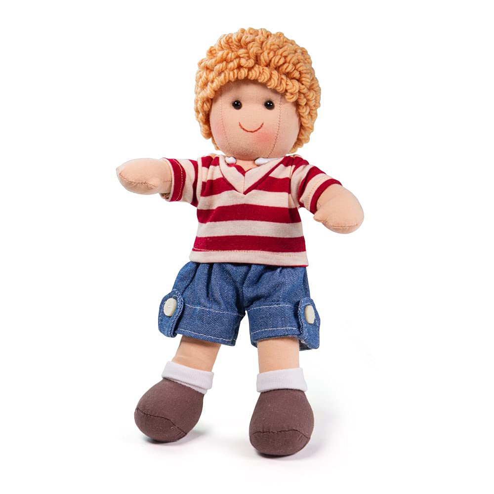 Bigjigs Toys Harry Doll - SMALL Ragdoll Cuddly Toy — image 1