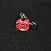 VILLSION 7 Color Changing Car Emblem Keychain with LED Light Key Chain for Car Interior Pendant Accessories
