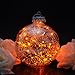 ITART Micro LED String Lights Battery Powered 8 Packs Orange Mini Fairy Hanging Light 20 LED 6Ft Ultra Thin Silver Wire Rope Lights for Christmas Trees Wedding Parties Bedroom