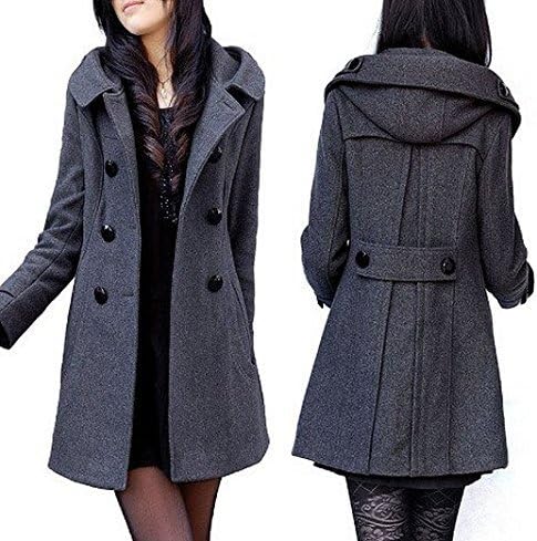 Amazon ノーブランド品 ウールコート M グレー Mcpu コート ジャケット 通販