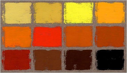 12 Student Grade Earth Tone Pastels