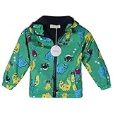 Arshiner Baby Kids Boys Fleece Coat Jacket Carton Animal Hooded Raincoat Outerwear