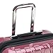 DELSEY PARIS Helium Aero Hardside Expandable Luggage with Spinner Wheels, Peony Pink, Checked-Medium 24 Inch