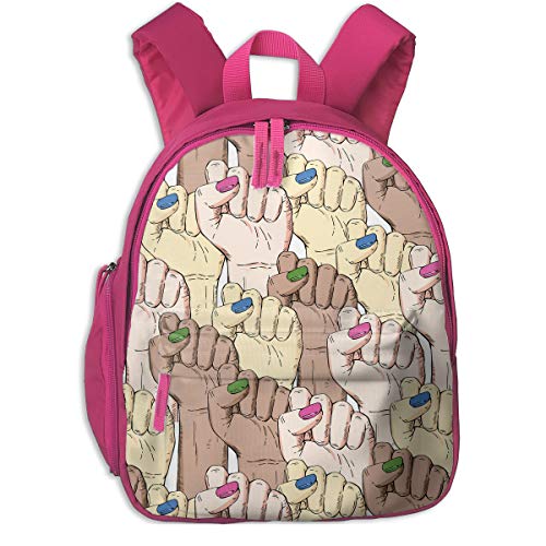 Children Symbol Of Feminism Pattern Rucksack Knapsack Schoolbags Back To School Backpack Shoulder Bag For Kindergarten