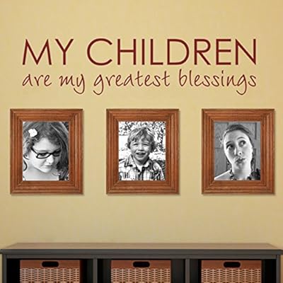 Mis Hijos Son Mi Mayor Blessings Custom Guarderia Vinilo Biblia