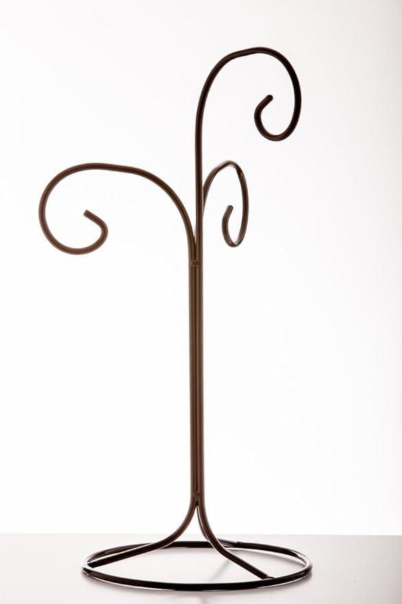 Black Metal Triple Ornament Stand Amazon.co.uk Kitchen & Home