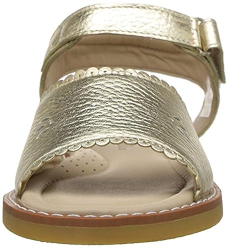 Elephantito Baby Girls Classic Sandal, Gold, 10 Infant in Oman