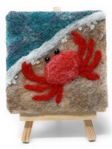 Mini Masterpiece Crab Needle Felting Kit