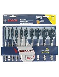 Bosch Daredevil DSB5010 Juego de 10 brocas pala