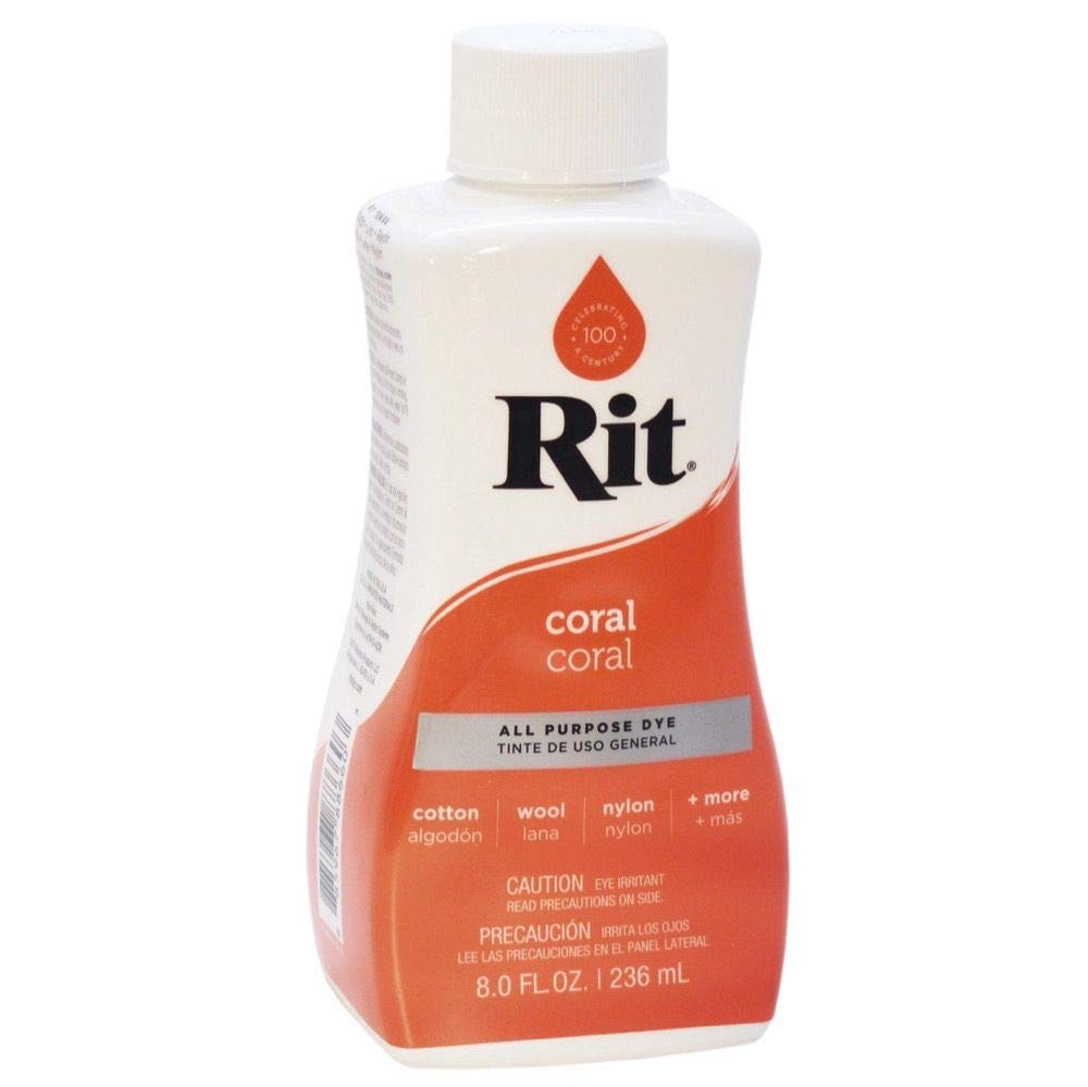 Rit Liquid Fabric Dye Coral 236ml