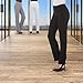 Red Hanger Bootcut Dress Pants for Women -Stretch Comfy Work Pull on Womens Pant Black-L