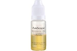 AmScope ML-A-A Microscope Immersion Oil, 1/4 Oz