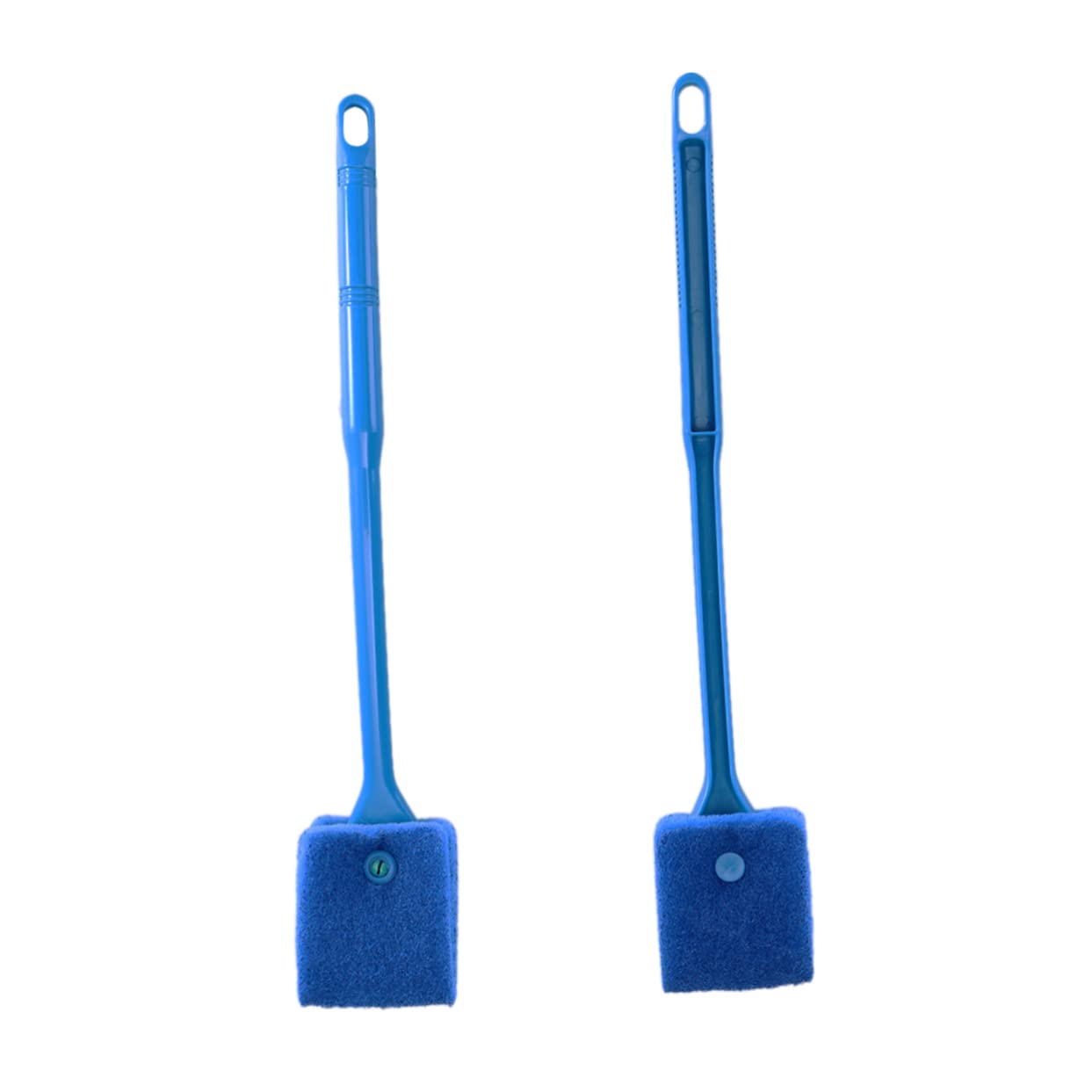 HAPINARY 2pcs Fish Tank Algae Cleaning Brush Aquarium Algae Scrubber for Efficient Glass Cleaning Lightweight Non-grip Design Anti-scratch Pad for Use