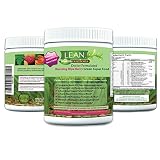 Green Superfood Powder - Super Greens Doctor Formulated Grass Green Super Food w/ 24 Raw Supergreens Garden Mix ORAC Immunity Boosting, Detox, Alkalizing 240g 30 Servings LEAN Nutraceuticals