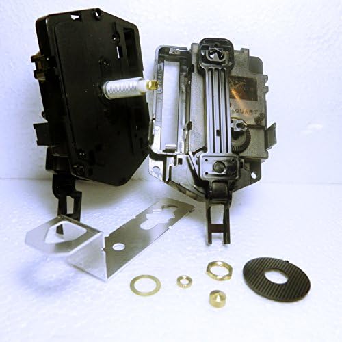 New Seiko SKP Quartz Pendulum Clock Movement Motor Mechanism (Total Shaft Length 26.5mm) (Minute Hand Fixing Nut Open)