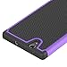 ZTE Lever Case, LK [Shock Absorption ] Impact Resistant Hybrid Dual Layer Armor Defender Protective Case Cover for ZTE Lever LTE (Purple)