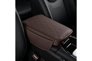 Arm Rest Cover for Car for Lexus GX460 GX470 LC500, Center Console Pad Soft Watertight Pu Leather Auto Arm Rest Cushion Prote