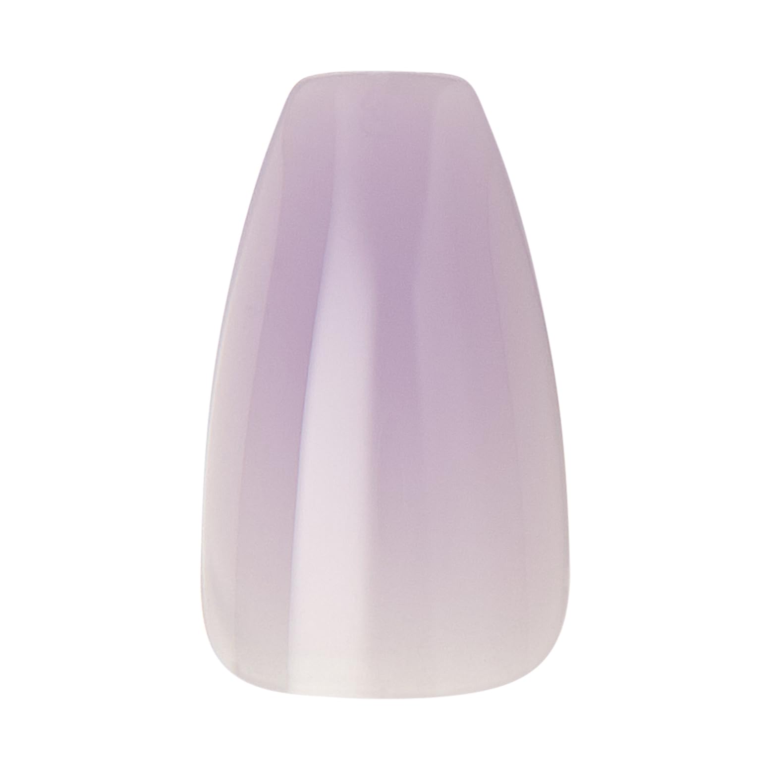 KISS Jelly Fantasy Fake Nails - Quince Jelly, Purple Sculpted, Medium Coffin Shaped Translucent, Ready To Wear, Professional Quality, Easy To Apply, Smudge Proof, Waterproof | 28 Count… - Image 3